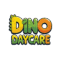 cheerful dino daycare logo transparent